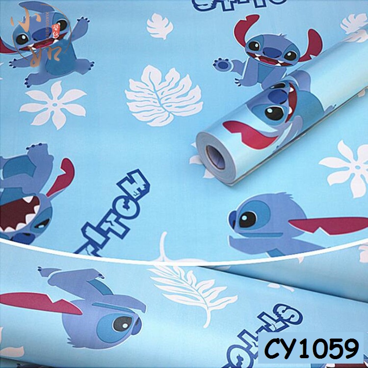 Detail Wallpaper Kamar Stitch Nomer 15