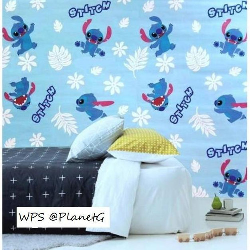 Detail Wallpaper Kamar Stitch Nomer 4