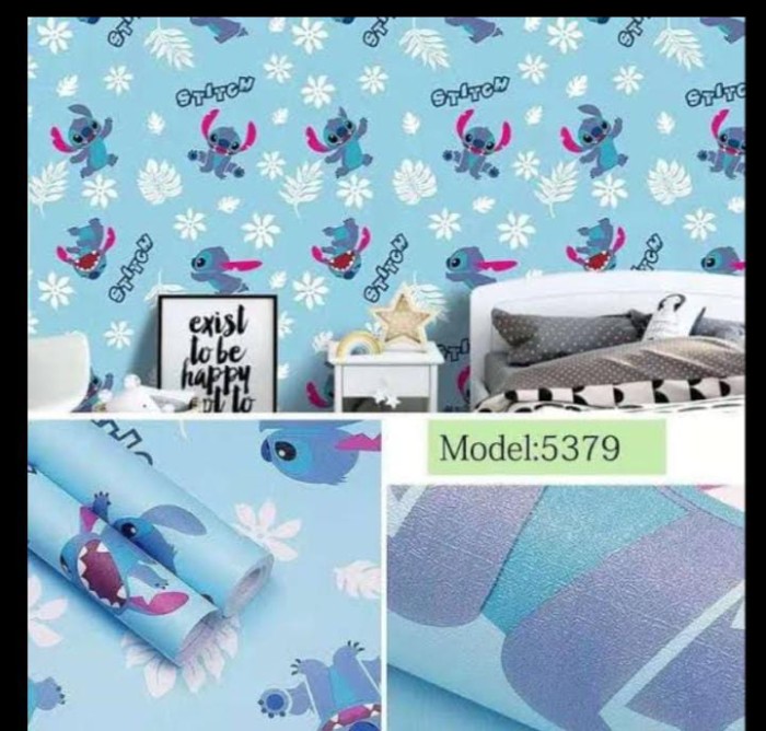 Detail Wallpaper Kamar Stitch Nomer 29