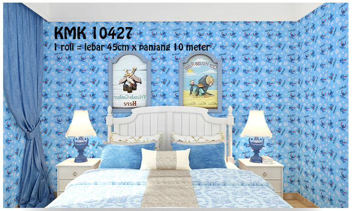 Detail Wallpaper Kamar Stitch Nomer 43