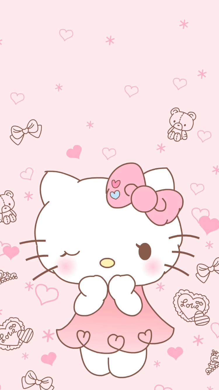 Detail Wallpaper Kartun Hello Kitty Nomer 9