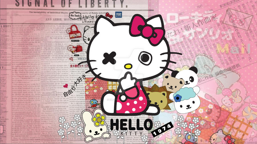 Detail Wallpaper Komputer Hello Kitty Nomer 10