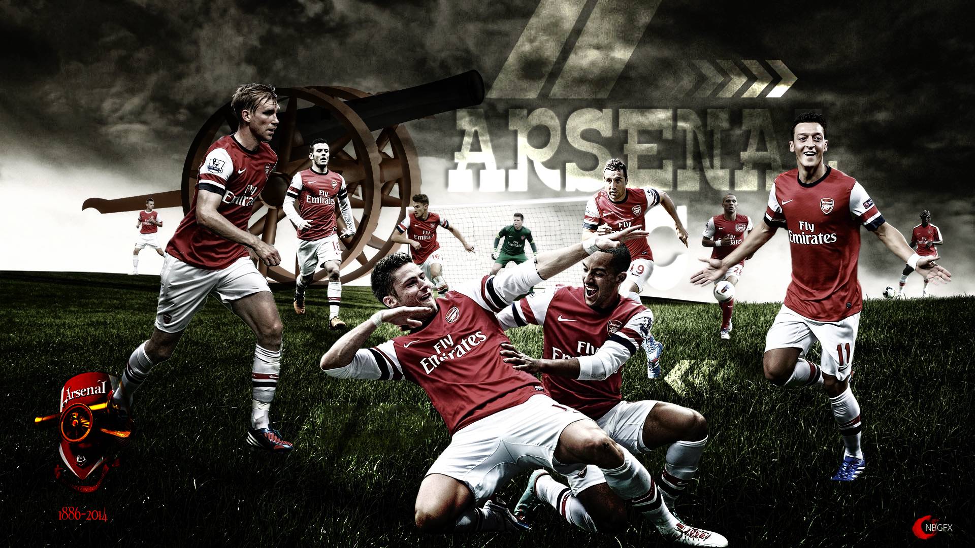 Detail Wallpaper Pemain Arsenal Nomer 13