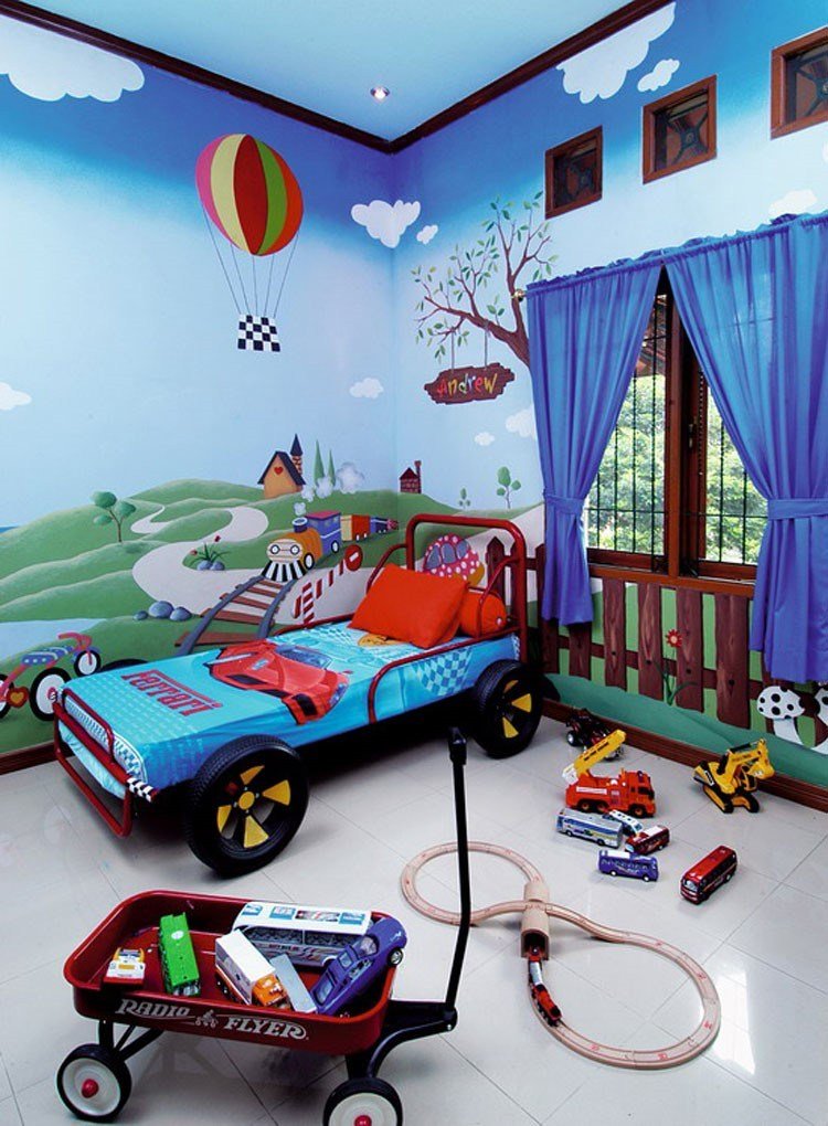 Detail Wallpaper Untuk Kamar Anak Laki Nomer 19