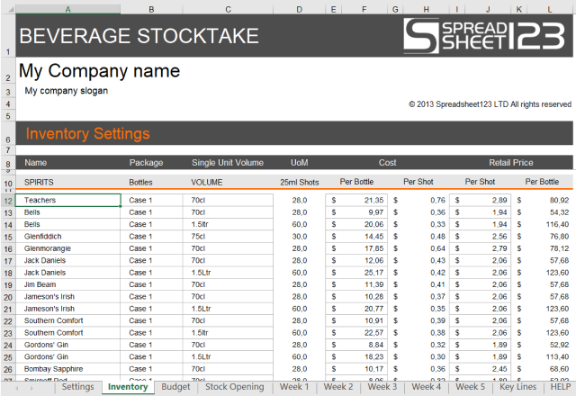 Detail Warehouse Management System Excel Template Nomer 20