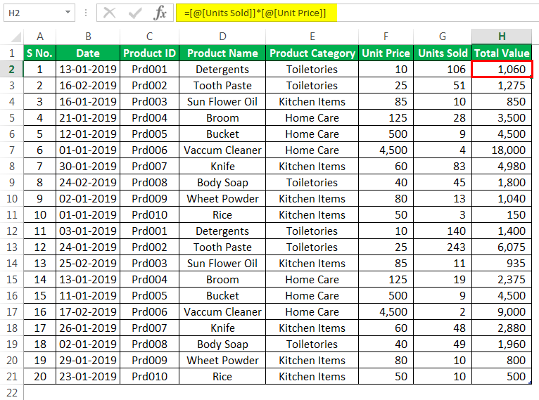 Detail Warehouse Management System Excel Template Nomer 32