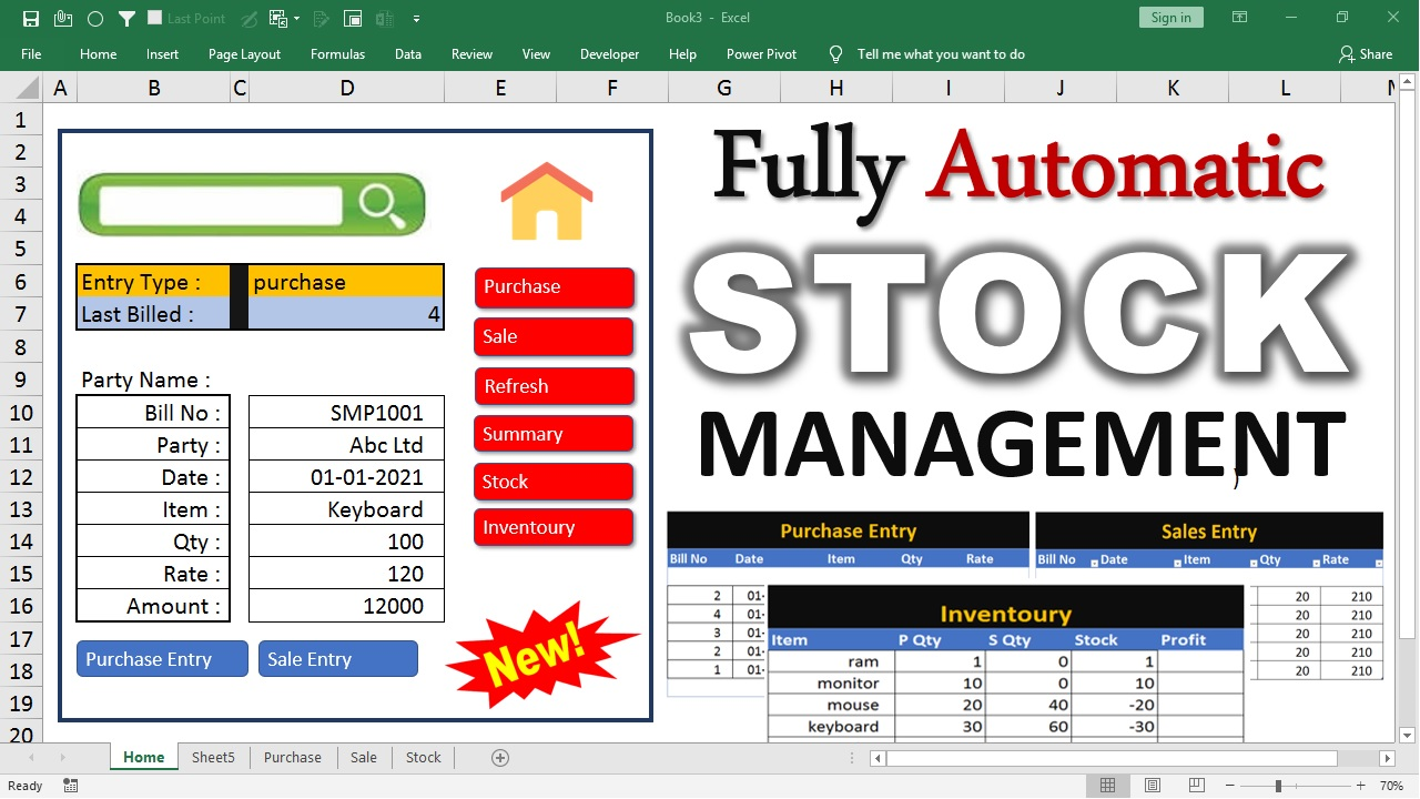 Detail Warehouse Management System Excel Template Nomer 34