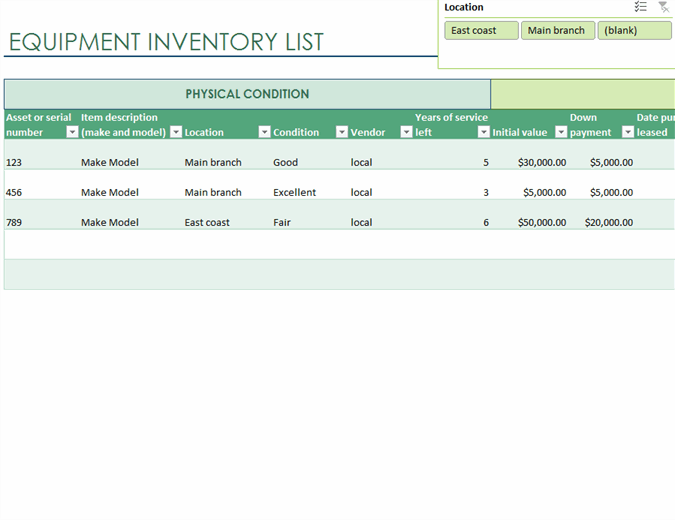 Detail Warehouse Management System Excel Template Nomer 49