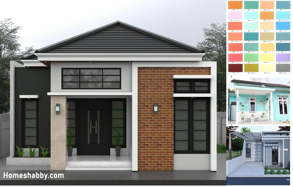 Detail Warna Cat Untuk Depan Rumah Nomer 20