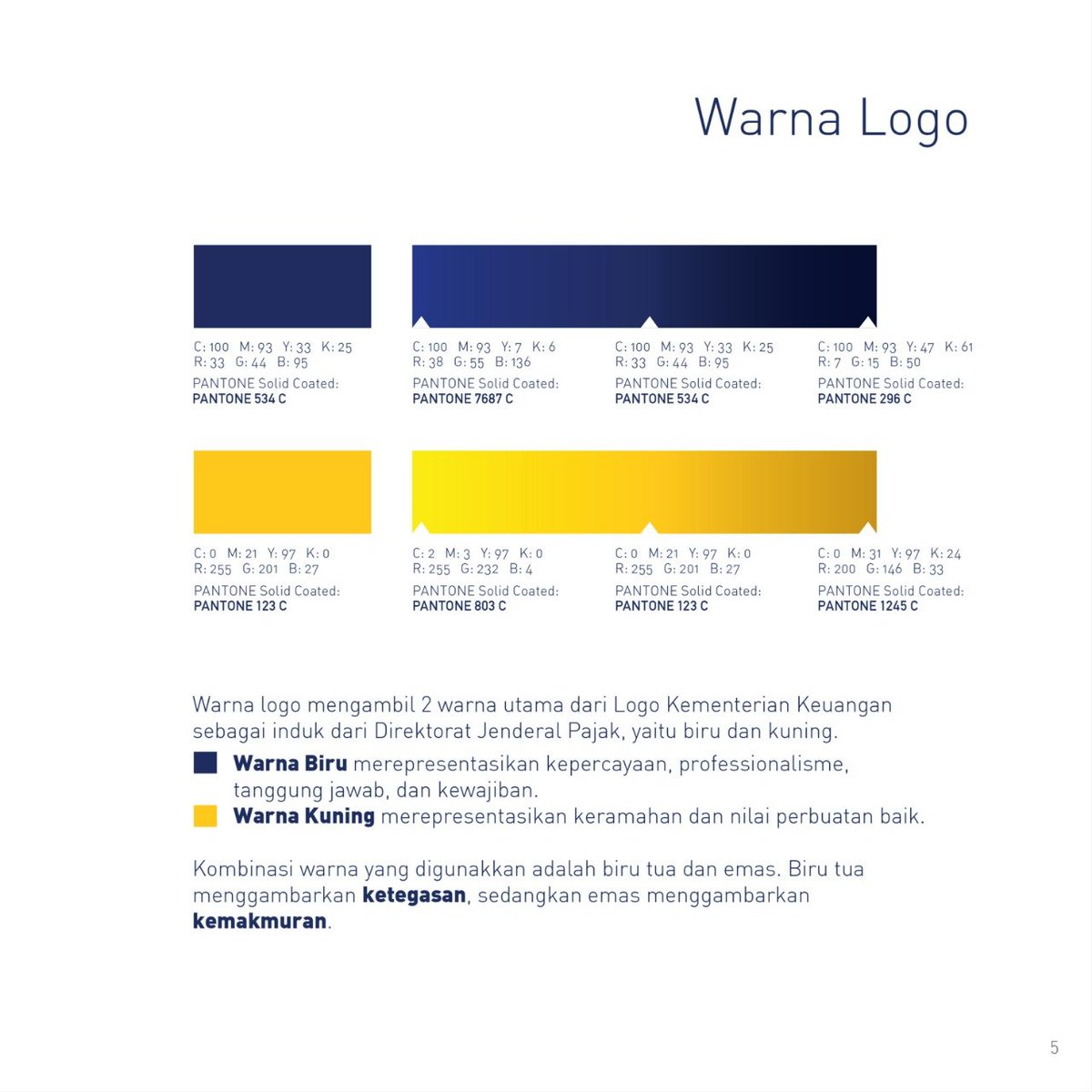 Detail Warna Untuk Logo Nomer 31