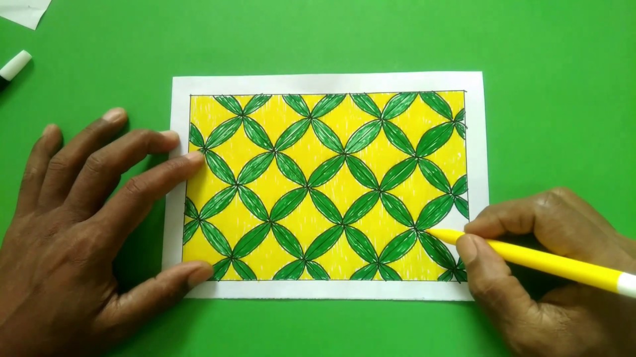 Detail Warna Yang Bagus Untuk Batik Di Buku Gambar Nomer 3