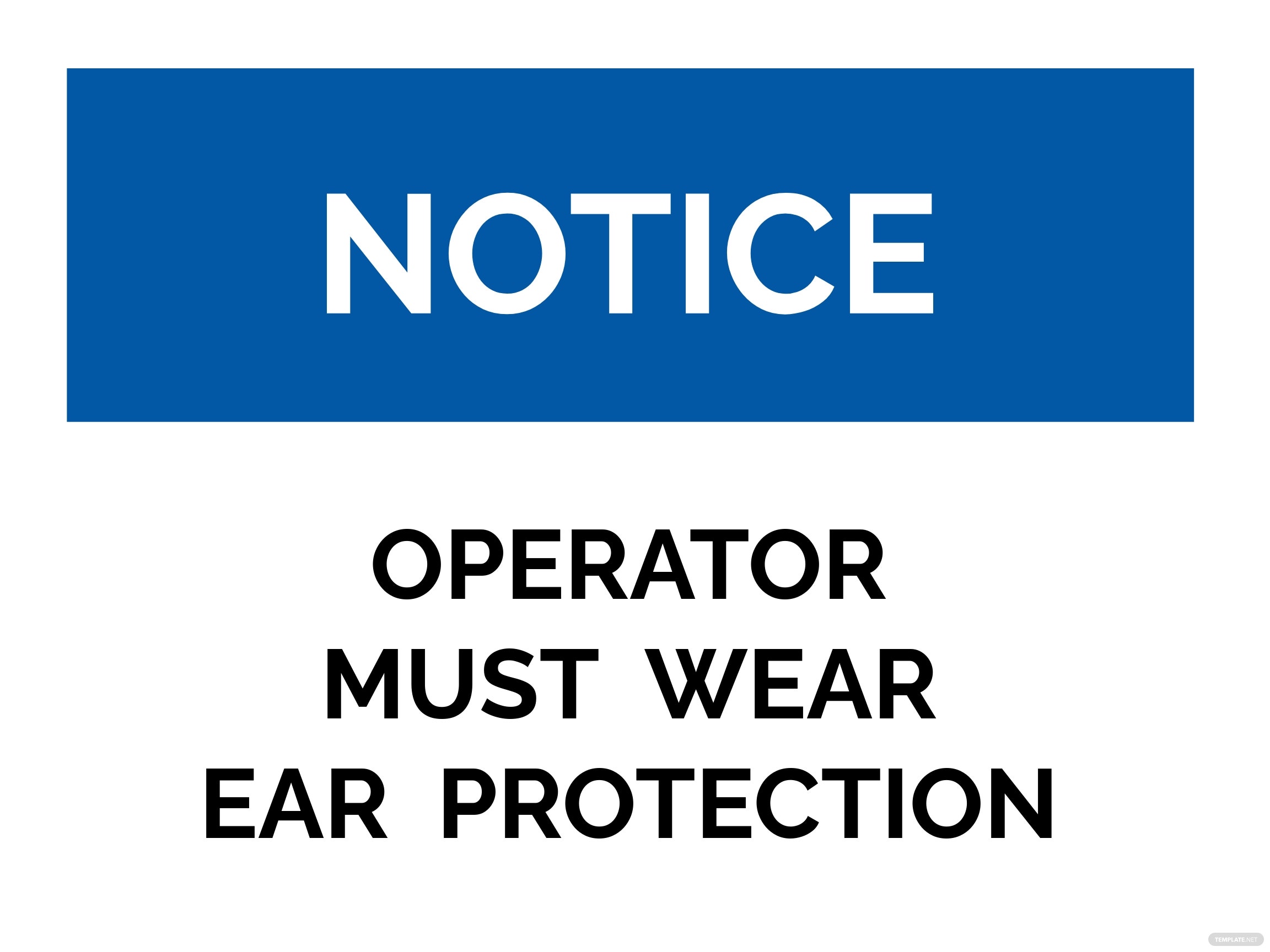 Detail Warning Sign Template Word Nomer 24