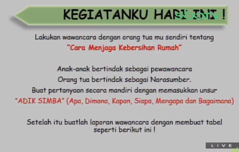 Wawancara Tentang Kebersihan Lingkungan Rumah - KibrisPDR