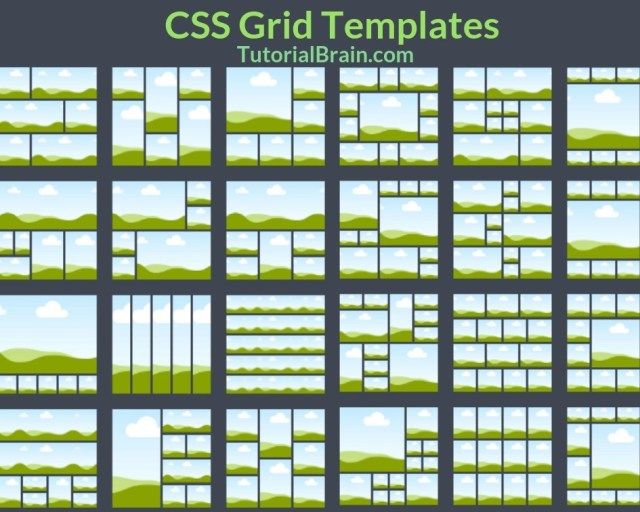 Detail Web Design Grid Template Nomer 18