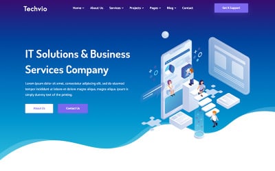 Detail Web Design Template Nomer 18