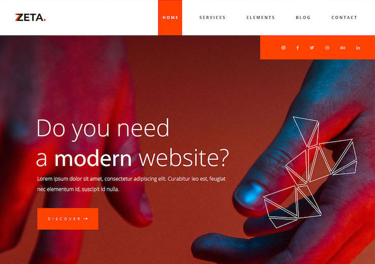 Detail Web Design Template Nomer 24