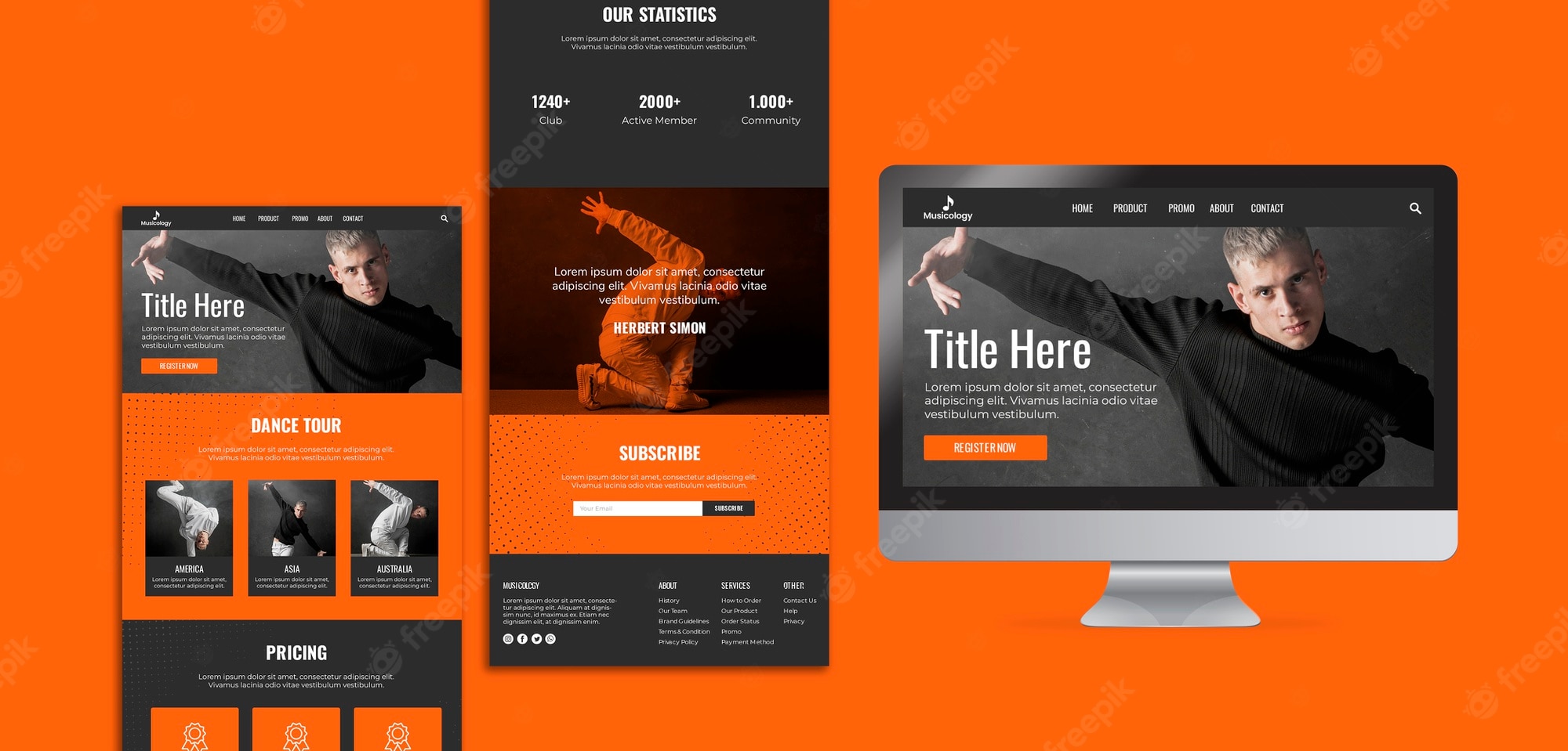 Detail Web Design Template Nomer 32