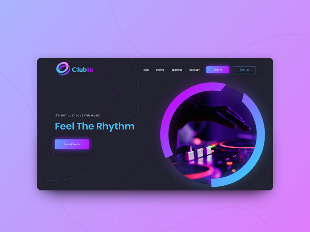 Detail Web Design Template Xd Nomer 12
