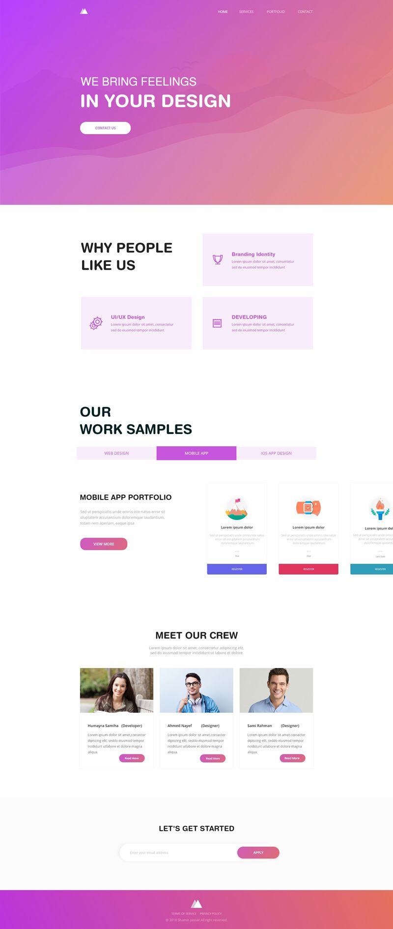 Detail Web Design Template Xd Nomer 16