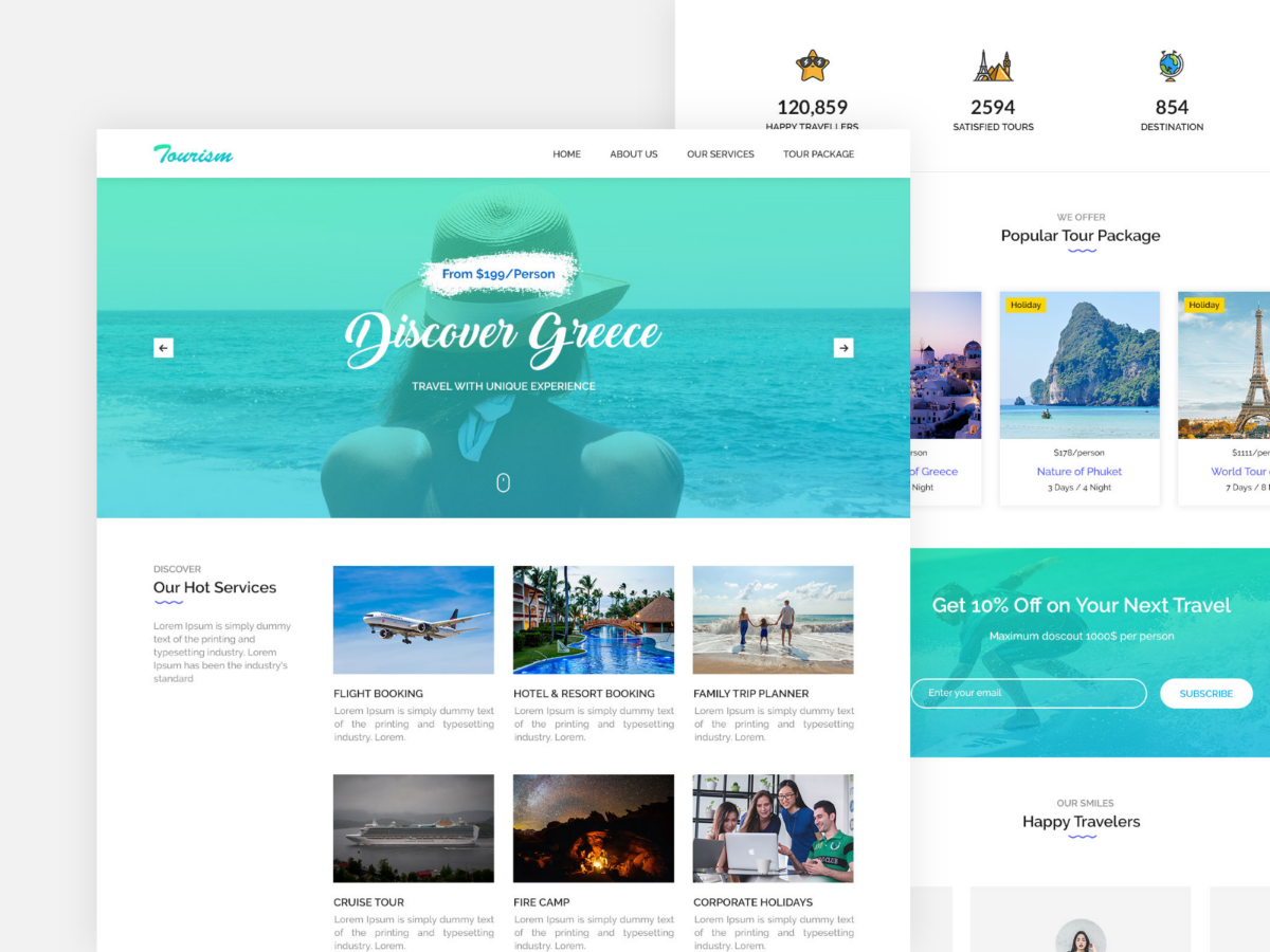 Detail Web Design Template Xd Nomer 22