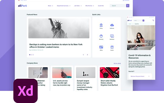 Detail Web Design Template Xd Nomer 29