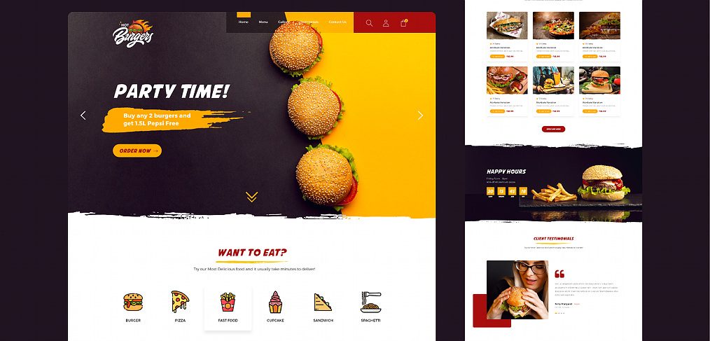 Detail Web Design Template Xd Nomer 40