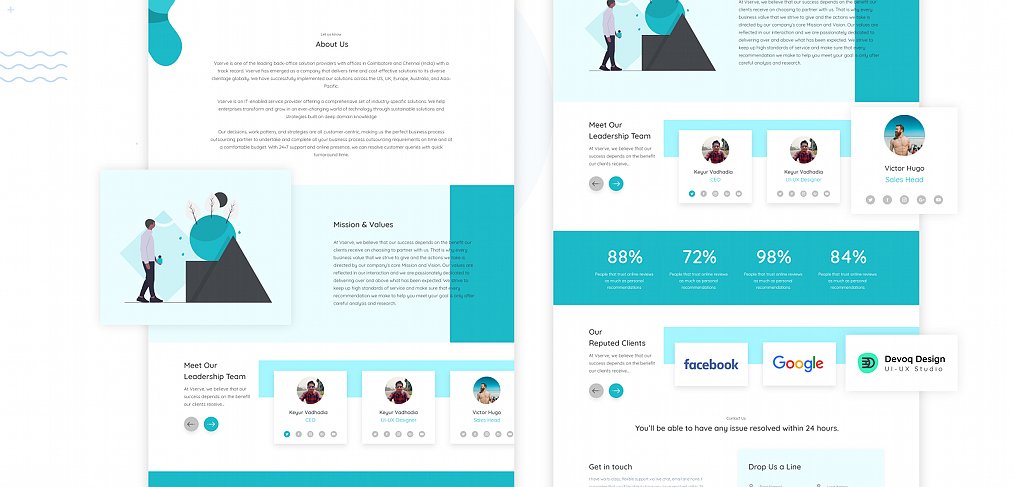 Detail Web Design Template Xd Nomer 8