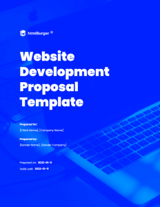 Detail Web Development Proposal Template Nomer 51