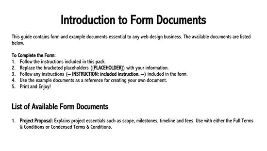 Detail Web Development Proposal Template Nomer 52