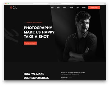 Detail Web Portfolio Template Nomer 45