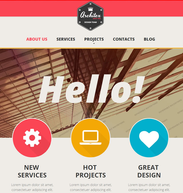 Detail Web Template Ideas Nomer 28