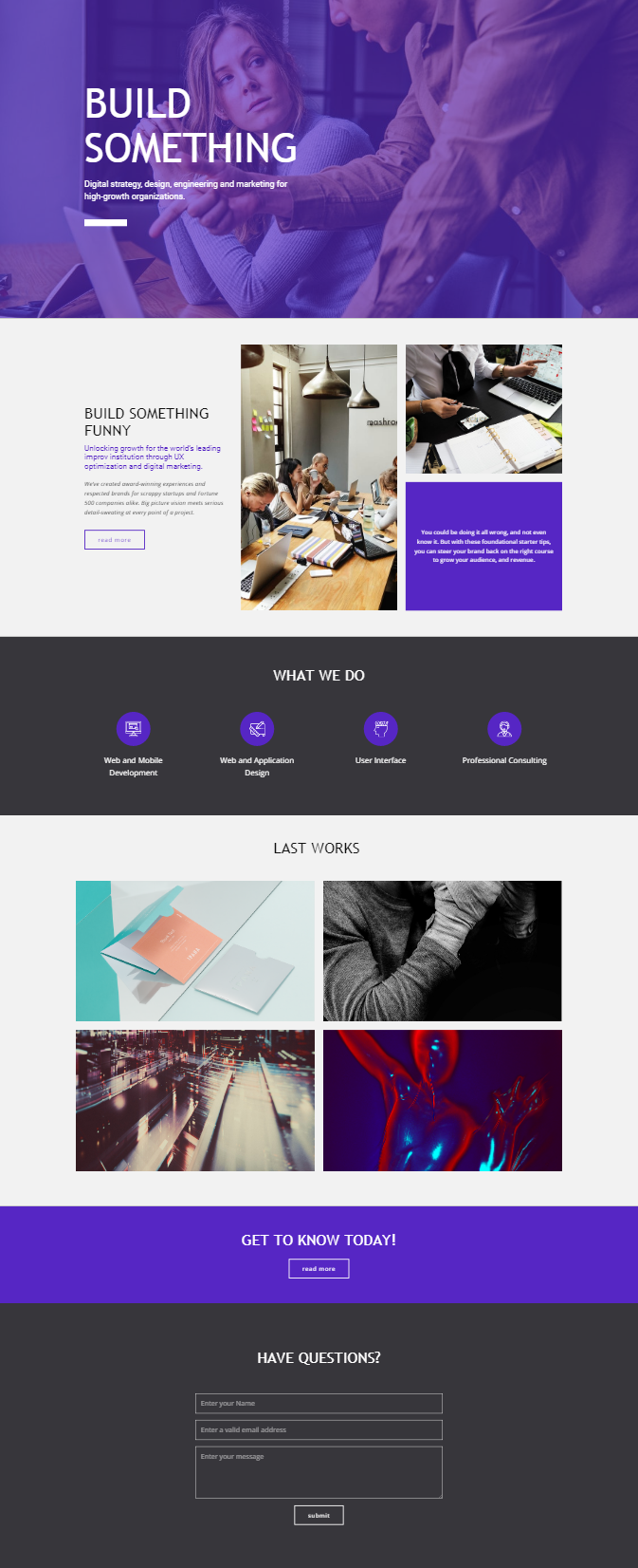 Detail Web Template Ideas Nomer 4