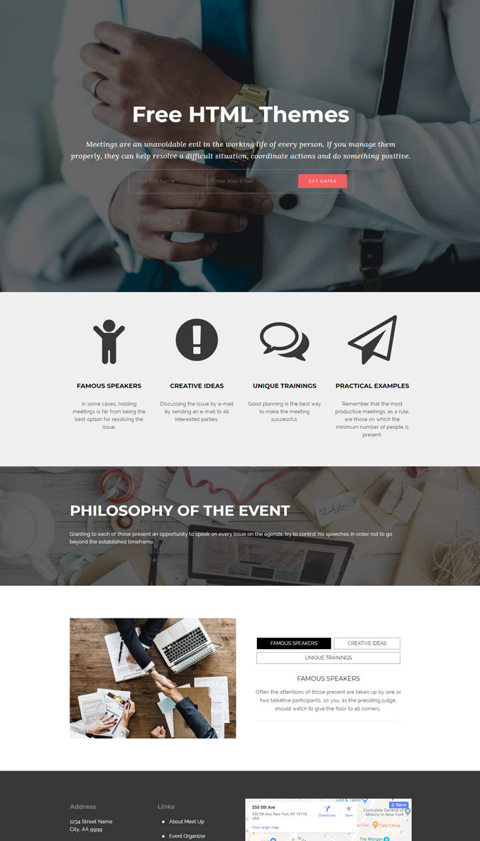 Detail Web Template Ideas Nomer 7