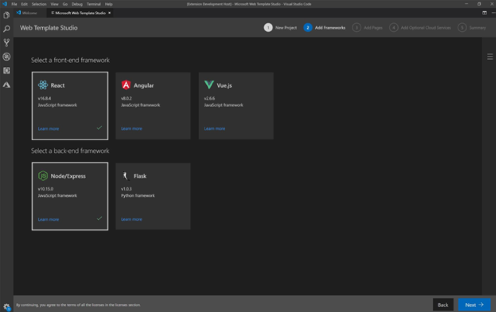 Detail Web Template Studio Nomer 2