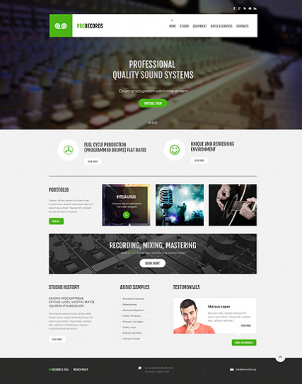 Detail Web Template Studio Nomer 49