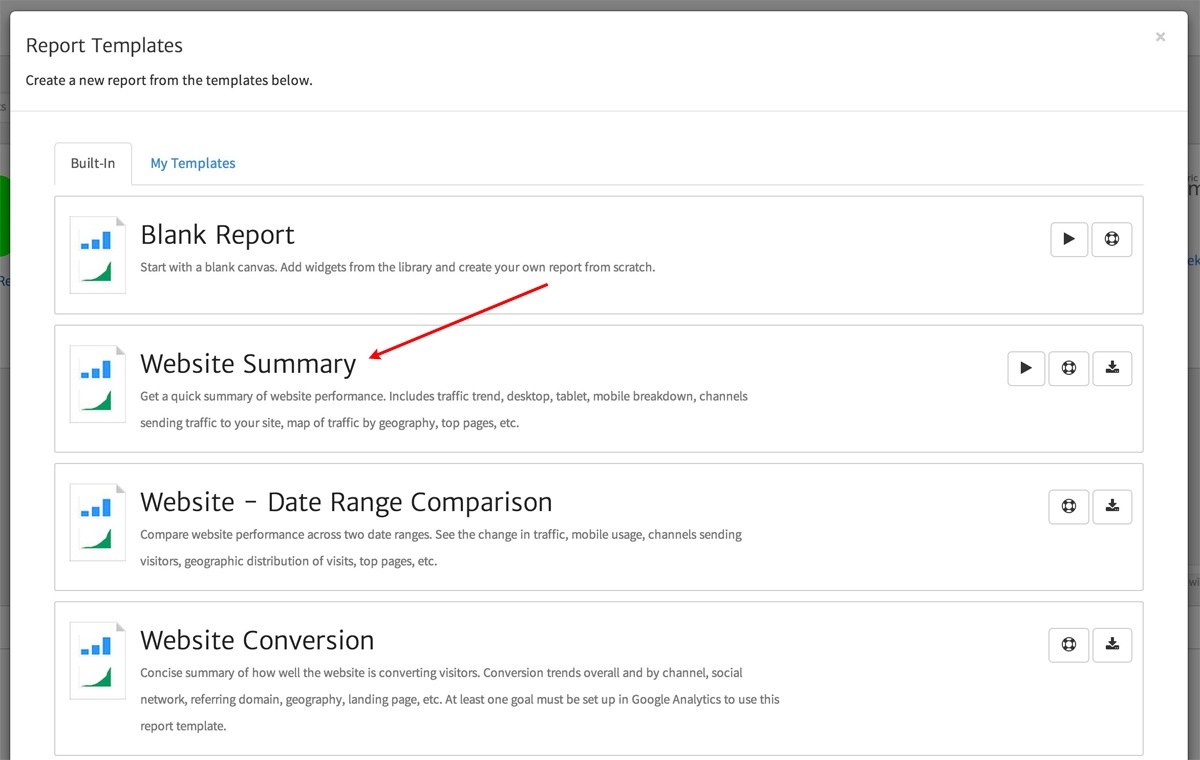 Detail Web Traffic Report Template Nomer 42