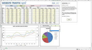 Detail Web Traffic Report Template Nomer 43