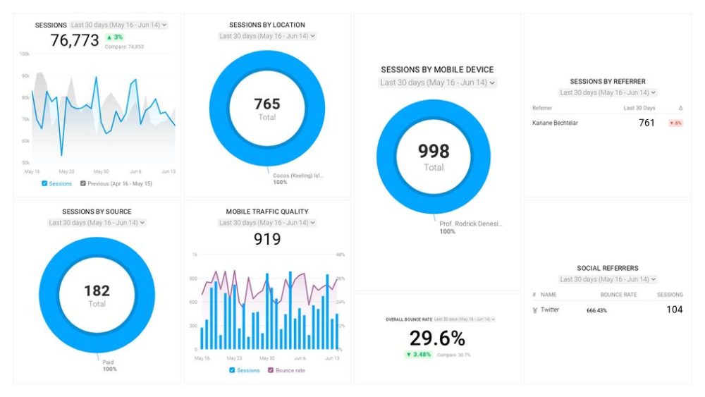 Detail Web Traffic Report Template Nomer 46