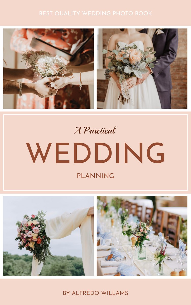 Wedding Book Cover Template - KibrisPDR