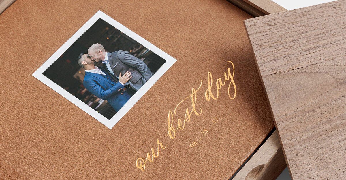 Detail Wedding Book Cover Template Nomer 42