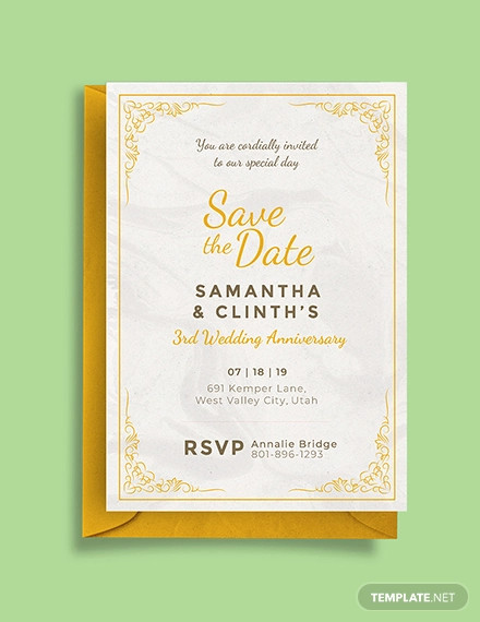 Detail Wedding Card Template Photoshop Nomer 23