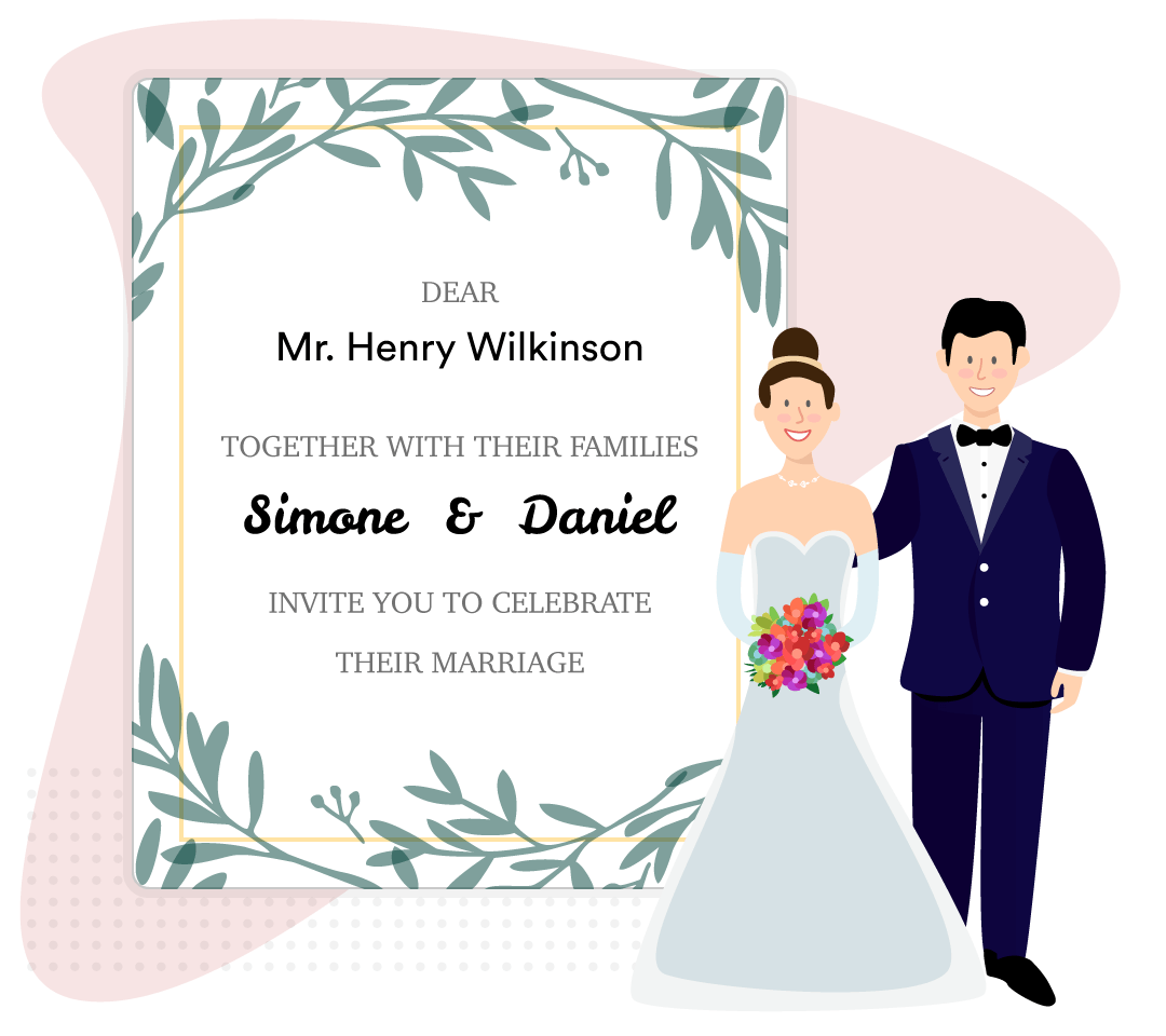 Detail Wedding E Invite Template Nomer 13
