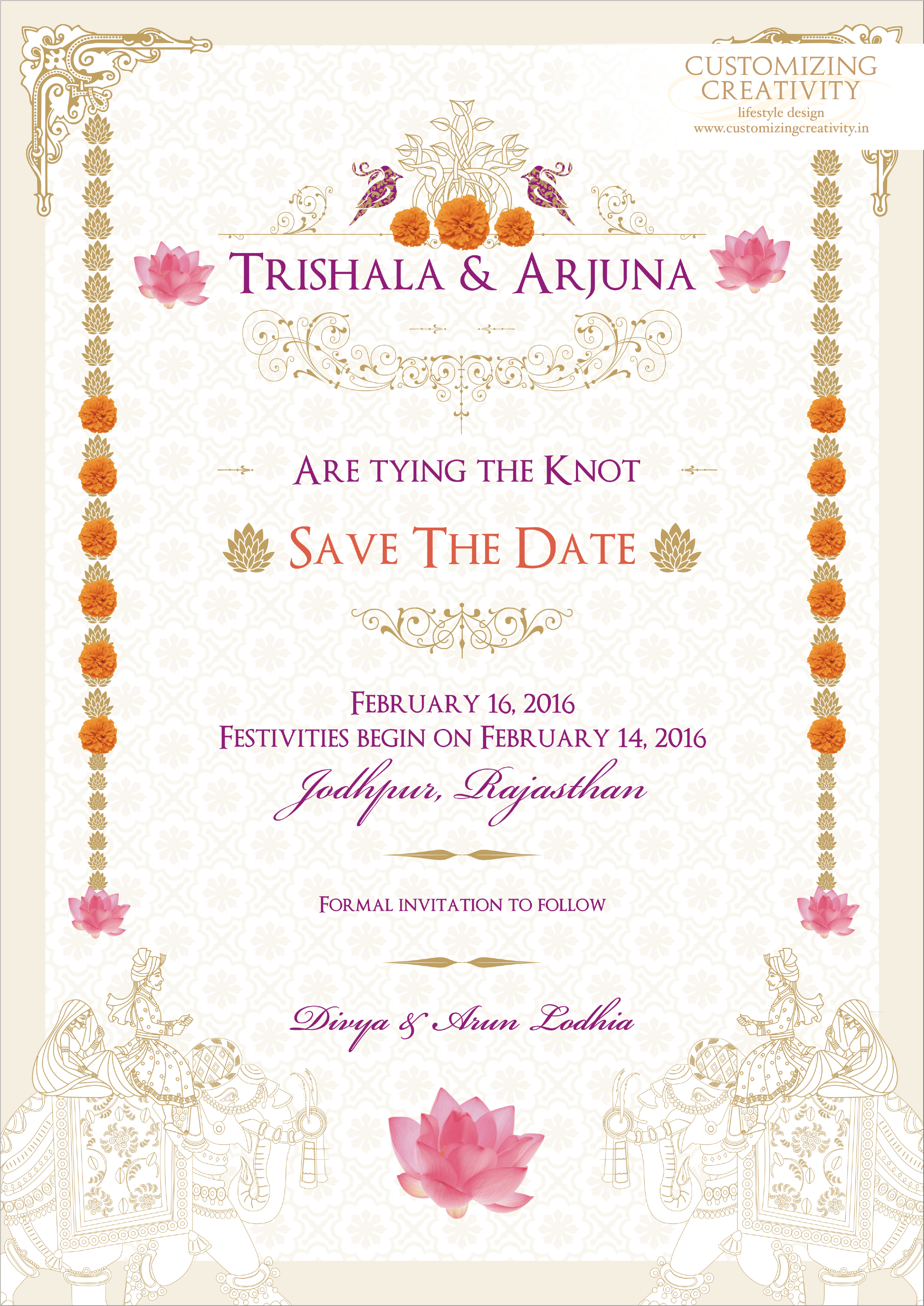 Detail Wedding E Invite Template Nomer 47