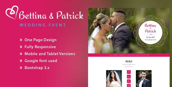 Detail Wedding Html Template Nomer 23