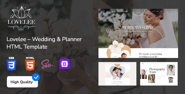 Detail Wedding Html Template Nomer 24