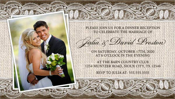 Detail Wedding Invitation Template Psd Nomer 6