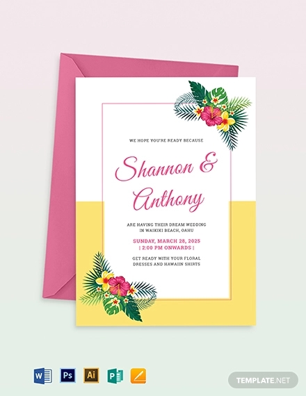 Detail Wedding Invitation Template Psd Nomer 51