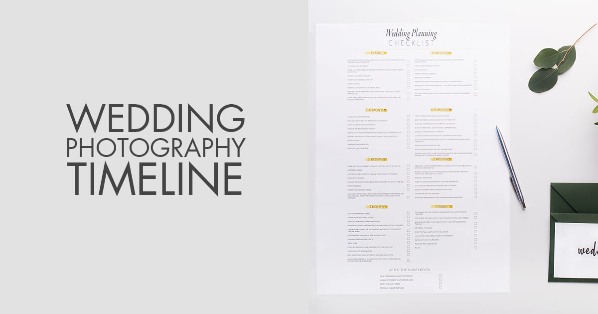 Detail Wedding Photography Timeline Template Nomer 31