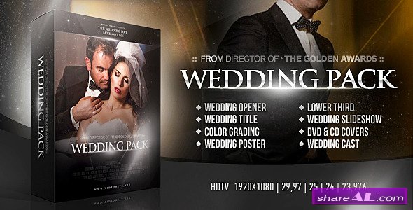 Detail Wedding Title After Effects Template Free Nomer 15