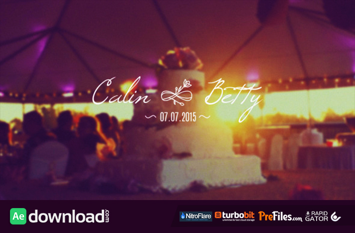 Detail Wedding Title After Effects Template Free Nomer 8